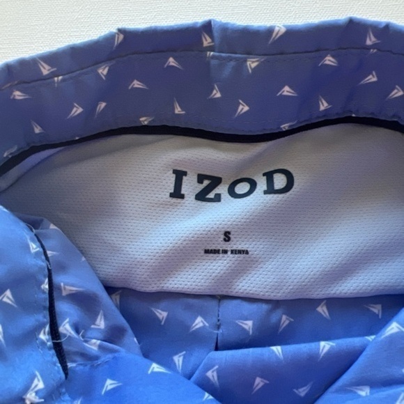 EUC‎ Izod Button Up Size Boys Small Color Blue 🔥 (P) - Picture 5 of 5